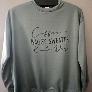 Green Crewneck Sweater